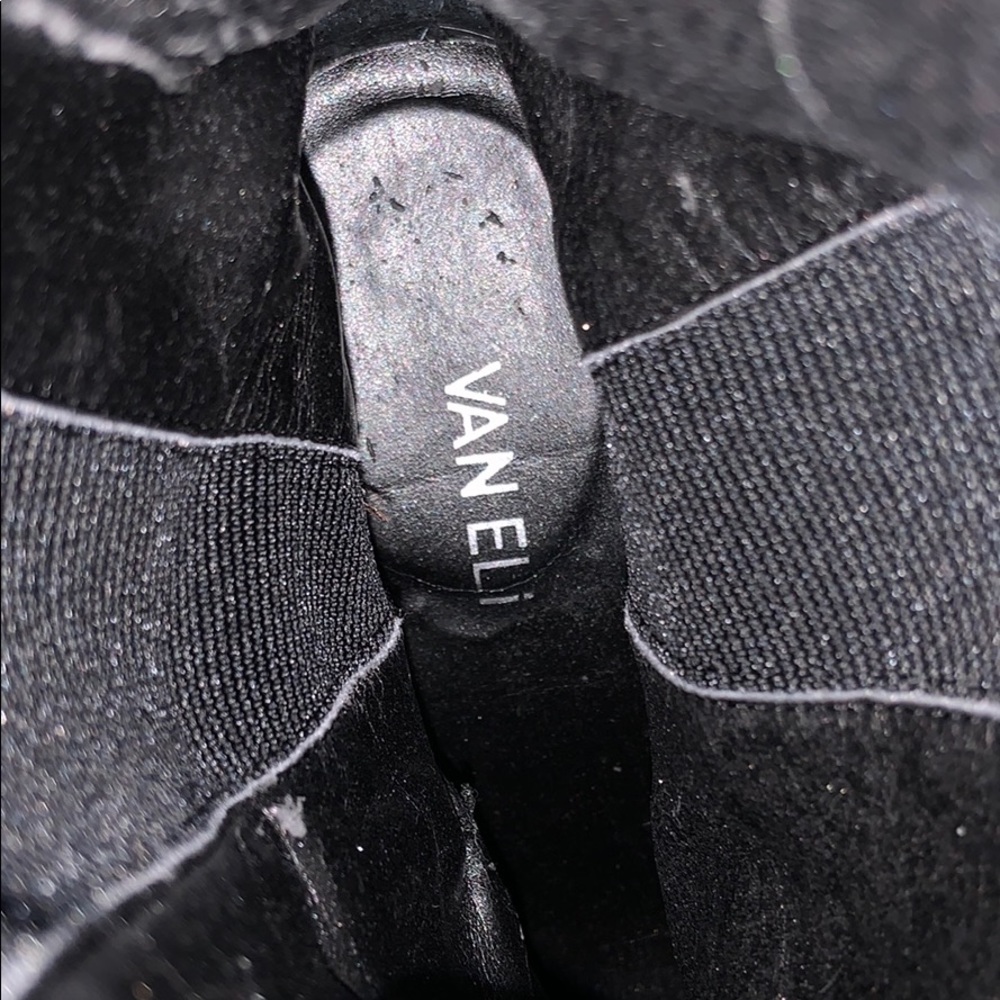 Van Eli Black/Brown Patent Leather/Suede,  Size 9N - Picture 6 of 7